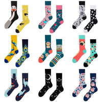 Animal Fun Jacquard Trendy Socks Men And Women