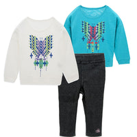 Spring And Summer Baby Clothes Three-piece Romper Suit