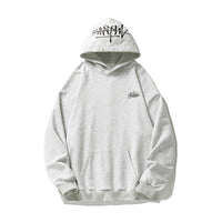 Fashion Hand-painted Letters Embroidered Hoodie Men