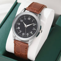 Men's Leather Belt Quartz Watch