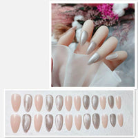 Fashion Net Red Cat Eye Jump Color Nail Art