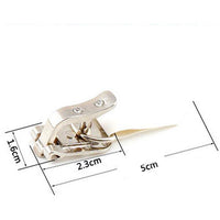 Metal Button Coat Invisible Buckle
