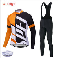 Cycling jersey plus velvet warm long sleeves
