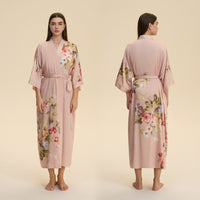 New Satin Plus Size Pajamas For Women Lightweight Loungewear Robe
