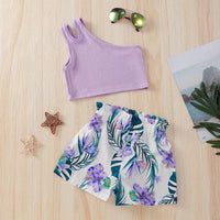 Girls' Clothes Strap One Shoulder Top
