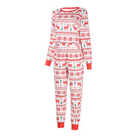 Printed Long-sleeved Casual Parent-child Suit