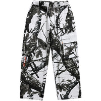Europe and the United States street loose multi-pocket INS casual beam pants