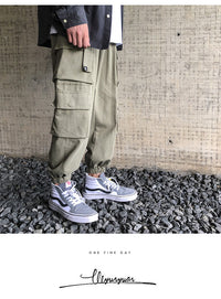 Hip-hop loose overalls boys