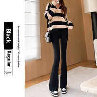 Micro Shark High Waist Slimming Hip Raise Flared Yoga Leggings