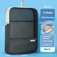 L-type Subject Subject Classification File Transparent Test Paper Storage Bag