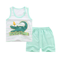 Children's cotton sleeveless vest