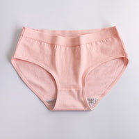 Japanese Girls Underwear Cotton Women's Summer Thin Mid-waist