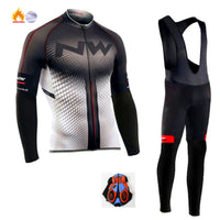 Cycling jersey long sleeve suit