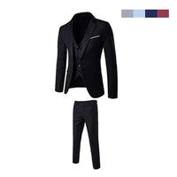 Suit Vest Pants Three-piece Suit