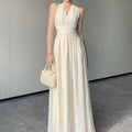 Sleeveless High-end Light-luxury Womens Dress