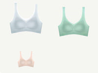 Simplicity Women's Ultra-thin Latex Mesh Sleep Bra