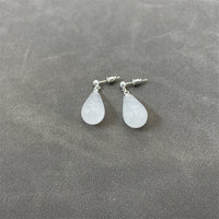 European And American Ins Tianyao Stone Big Diamond Earrings Fashion Simple Daily Personality Ins Style Exquisite High-end Generous Earrings