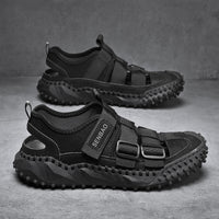 Plus Size Men's Mesh Breathable Casual Shoes Hollow Out