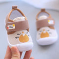 White Baby Squeaky Shoes-year-old Spring And Autumn Soft Bottom Toddler Cloth Shoes