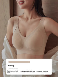 Full Cup Adjustable Underwear Women's Big Chest And Small