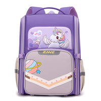Cartoon Backpack For Reducing Burden And Protecting The Spine