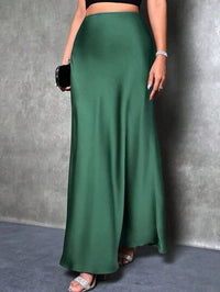 Satin Skirt For Spring And Summer