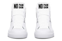 Printed Couple High-top Canvas Shoes