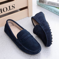 Women's Fashion Leather Flat Shoes