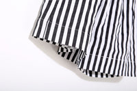 Women's Vertical Striped High Waist Wide Leg Pants