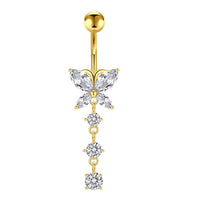 Five-piece Set Navel Stud European And American