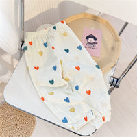Summer New Style Boys And Girls Baby Double-Layer Gauze Casual Breathable Trousers