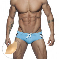 Men's Low Waist Swimming Trunks Fitness Exercise