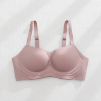 French Seamless Underwear Small Breasts Lady's Special LaTeX Base Bra