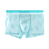 Summer Ice Silk Ultra-thin Breathable Mesh Boxers