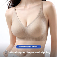 Jelly Glue Double Lift Comfortable Wireless Push Up Breast Holding Anti-sagging Backless Bra