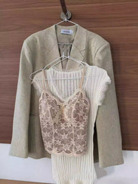 Lace Camisole Womens Wireless Beautiful-Back Bra