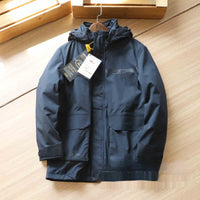 Winter Men's Mid-length Leisure Warm Down Jacket