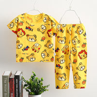 Thin Home Service Suit Short Sleeve Trousers Combination