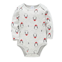 Long sleeve casual baby romper