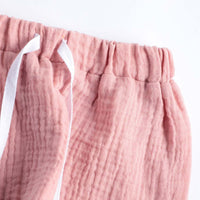 Children's cotton and linen suit