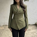 Women's Stylish And Elegant Asymmetrical Blazer