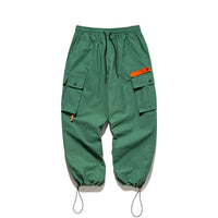 Drawstring drawstring overalls