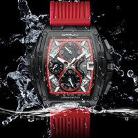 Neutral Waterproof Tape Calendar Multifunction Mens Watch Quartz Watch
