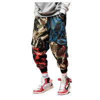Camouflage overalls casual pants