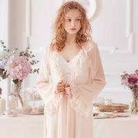 Long bathrobe nightdress