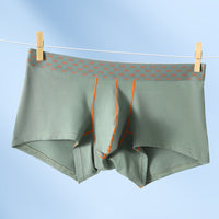 Sports Fitness Low Waist Small Boxer Contrast Color Pants