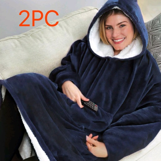 Plush Blanket Hoodie