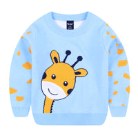 Boys And Girls Jacquard Cartoon Cute Seater