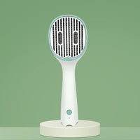 Cat Comb Dog Hair Remover Brush UVC Sterilization Pet Grooming Slicker Needle Comb Removes Tangled Self Cleaning Pet Supplies