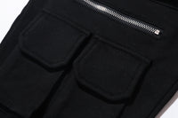 Zipper, leg pants, tooling pocket